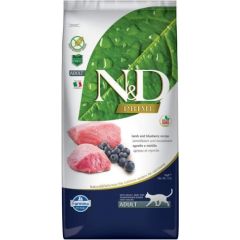 Farmina N&D Prime Cat Lamb & Blueberry Adult 5  kg Barība