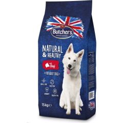 BUTCHER'S NATURAL&HEALTHY Dry dog food Beef 15 kg