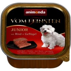 animonda Vom Feinsten with beef + poultry Beef, Poultry Junior 150 g