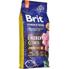 Brit Premium By Nature Junior M 15kg