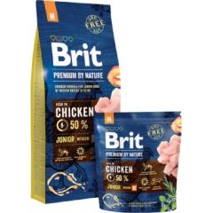 Brit Premium by Nature Junior M 3 g Adult Chicken
