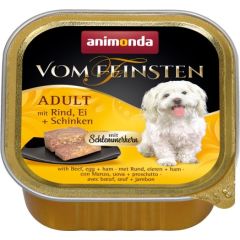 animonda Vom Feinsten Gourmet core with Beef, egg + ham Egg, Beef, Ham Adult 150 g Barība