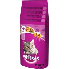 ?Whiskas 325614 cats dry food Adult Beef 14 kg