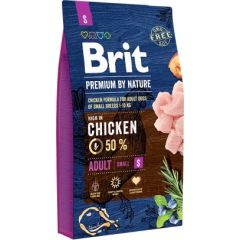 Brit 8595602526284 dogs dry food 1 kg Adult Chicken