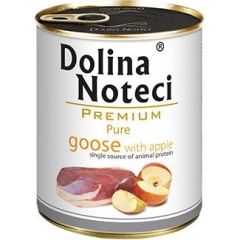 Dolina Noteci Premium Pure goose rich with apple - wet dog food - 400 g