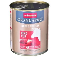 ANIMONDA GranCarno Single Protein flavor: beef - 800g can Barība