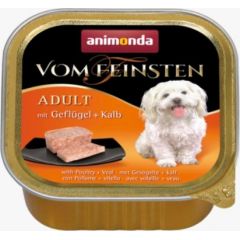 animonda Vom Feinsten Classic flavor: poultry and veal 150 g Barība