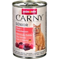 Animonda Carny Senior Beef and turkey hearts 400 g Barība