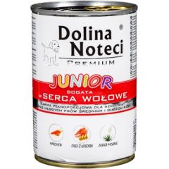 DOLINA NOTECI Premium Junior 5902921300403 dogs moist food Beef 400 g Suņu barība