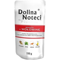 Dolina Noteci 5902921300779 dogs moist food Beef Adult 150 g