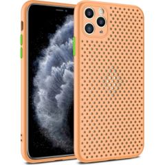 Fusion Breathe Case Silikona Aizsargapvalks Priekš Apple iPhone 12 / 12 Pro Oranžs Neoriģinālie Maciņi