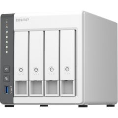 QNAP 4 Bay ARM TS-433-4G  Cortex-A55, Processor frequency 2.0 GHz, 4 GB, On board (non-expandable)