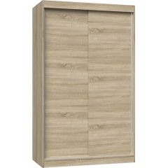 Top E Shop Topeshop IGA 120 SON B KPL bedroom wardrobe/closet 7 shelves 2 door(s) Sonoma oak