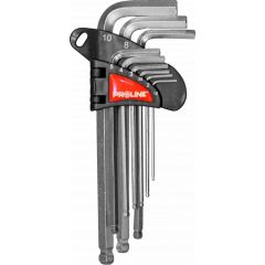 Seškanšu atslēgu kompl. Proline Ballp 9gb 1.5-10mm Jaunumi -Dārzam