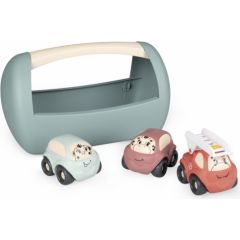 Rotaļlietu transportlīdzekļi kastē - Little Smoby