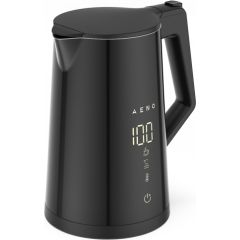AENO Electric Kettle EK7S Smart: 1850-2200W, 1.7L, Strix, Double-walls, Temperature Control, Keep warm Function, Control via Wi-Fi, LED-display, Non-heating body, Auto Power Off, Dry tank Protection