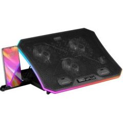 Mars Gaming MNBC6 Klēpjdatora Dzesēšanas Spēļu stends RGB / USB HUB