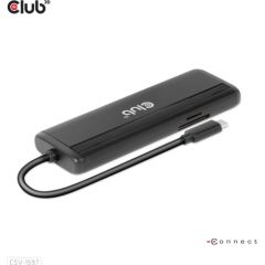 Club 3d CLUB3D USB Gen 1 Type-C 8-in-1 MST Dual 4K60Hz Display Travel Dock