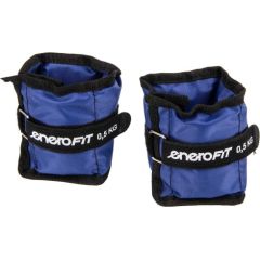 Atsvari locītavām zila 1kg (2X0,5kg) ENERO FIT Atsvari rokām un kājām
