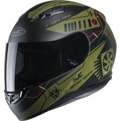 HJC CS15 TAREX (L) GreenBlack ķivere