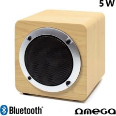Omega Bluetooth колонка V4.2 Wooden OG60W (44154)
