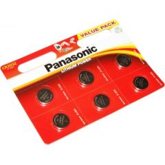 Panasonic battery CR2032/6B Baterijas un akumulatori