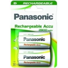 Panasonic аккумуляторные батарейки NiMh 2800mAh P20P/2B