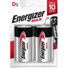 ENERGIZER MAX D LR20 BATTERY. 2 pcs. ECO packaging