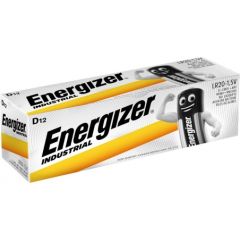 ENERGIZER INDUSTRIAL PRO D LR20 1.5V BATTERIES 12 PCS Baterijas un akumulatori