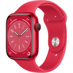 Apple Watch 8 GPS + Cellular 45mm Sport Band (PRODUCT)RED (MNKA3EL/A)