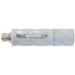 MikroTik GrooveA 52HPn L4, 2.4/5GHz 802.11a/b/g/n, 27dBm, N-male, Weatherproof