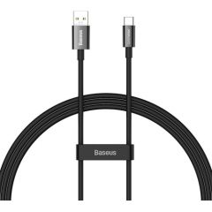 Baseus Superior Series Cable USB to USB-C, 65W, PD, 1m (black)