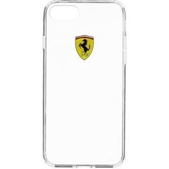 Ferrari Racing FEHCS7TR1 Ultra Thin Aizmugurējais Apvalks priekš Samsung G930 Galaxy S7 Caurspīdīgs