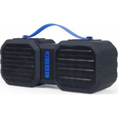 Skaļrunis Gembird Portable Bluetooth Speaker Black / Blue