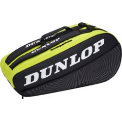 Tennis Bag Dunlop SX CLUB 10 racket 75 l black/yellow