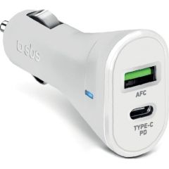 Unknown Car Charger USB 2.1A Type-C 20W By SBS White