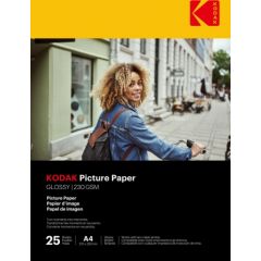 Kodak Picture Paper 230g 11.8 mil Glossy A4x50 (9891266)