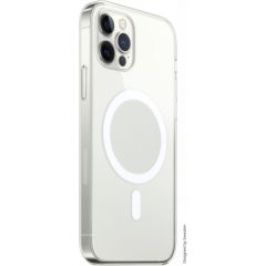 Swissten Clear Jelly MagStick Back Case 1 mm Aizmugurējais Silikona Apvalks Priekš Apple iPhone 13 Pro Max Caurspīdīgs