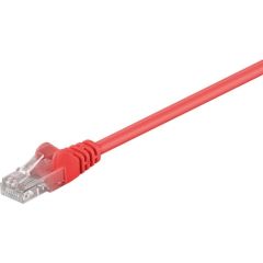 Goobay 95561 CAT 5e patch cable, U/UTP, red, 1.5 m