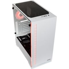 Zalman S5 White ATX, RGB fan, T/G