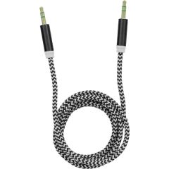 Tellur Basic audio cable aux 3.5mm jack 1m black