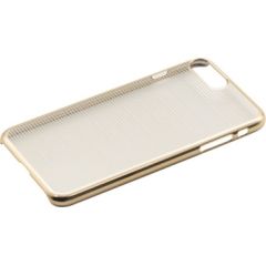 Tellur Cover Hard Case for iPhone 7 Plus Horizontal Stripes gold