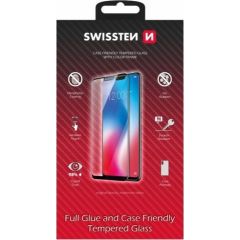 Swissten Full Face Tempered Glass Aizsargstikls Pilnam Ekrānam Samsung Galaxy A52 4G / A52 5G / A52S 5G Melns