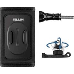 Telesin backpack strap mount kit with 360° J-hook mount for sports cameras (GP-BPM-005)