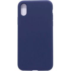 Evelatus  
       Apple  
       iPhone Xs MAX Silicone Case 
     Midnight Blue Neoriģinālie Maciņi
