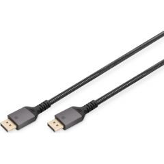 Digitus DisplayPort Connector Cable 1.4 	DB-340201-030-S Black, DP to DP, 3 m