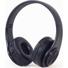 Austiņas Gembird Bluetooth Stereo Headset with LED Light Effect Black Austiņas