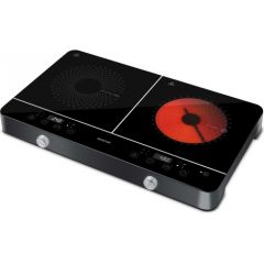 DOUBLE INDUCTION &amp; RADIANT COOKTOP Sencor SCP4001BK