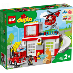 LEGO DUPLO Ugunsdzēsēju depo un helikopters - 10970