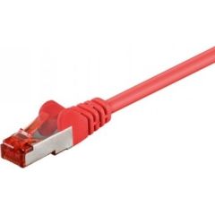 Goobay GB CAT6 NETWORK CABLE RED SHIELDED S/FTP (PIMF) 2M